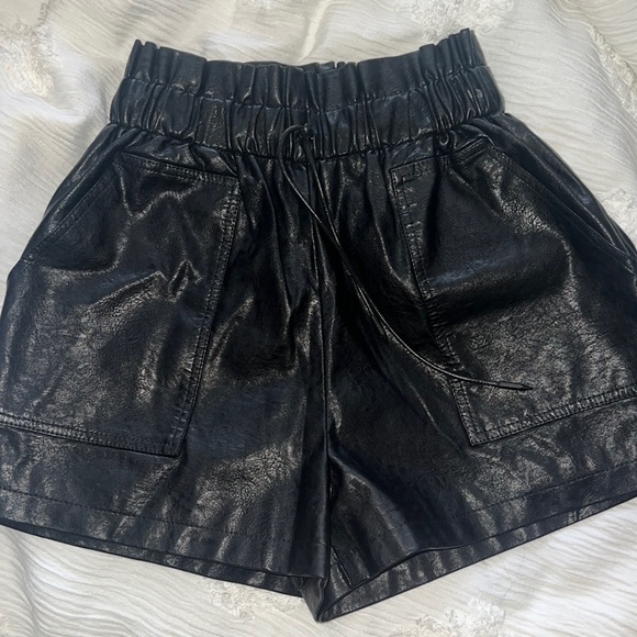 Leather Shorts - Picture 2 of 2